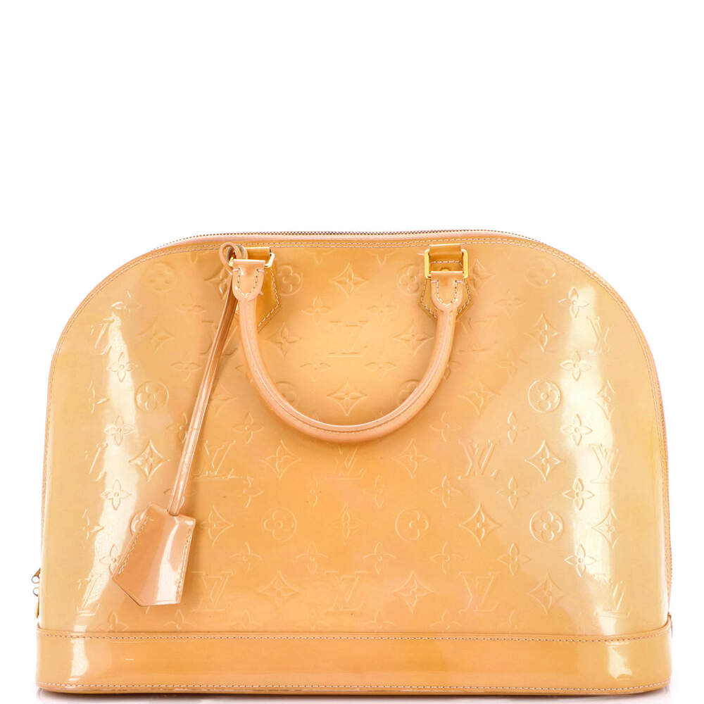 Louis Vuitton Alma Handbag Vernis Gm #260632L10B